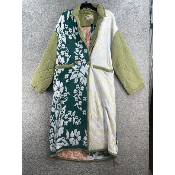 Free People We The Free Home Sweet Home Coat Quilted Knit Coat Small NWOT $398 - Picture 1 of 11